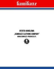 Oferta Handlowa Kamikaze Clothing Company