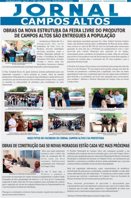 Jornal Campos Altos - Edição 337
