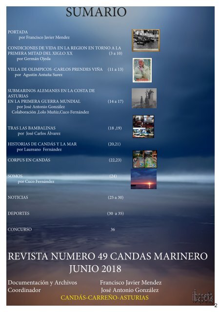 REVISTA NUMERO 49 CANDÁS MARINERO