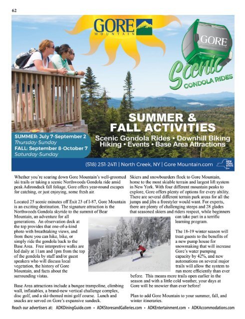2018-19 Southern Adirondack Guide