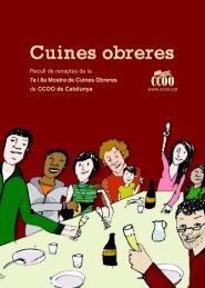 Cuines obreres - CCOO de Catalunya