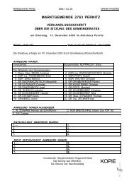 marktgemeinde 2763 pernitz - Wir Pernitzer