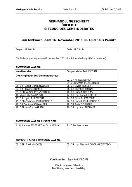 PDF - Datei - Pernitz