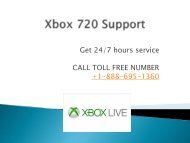 xbox 720 support