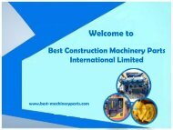 Get Excavator Pin and Bushing Online