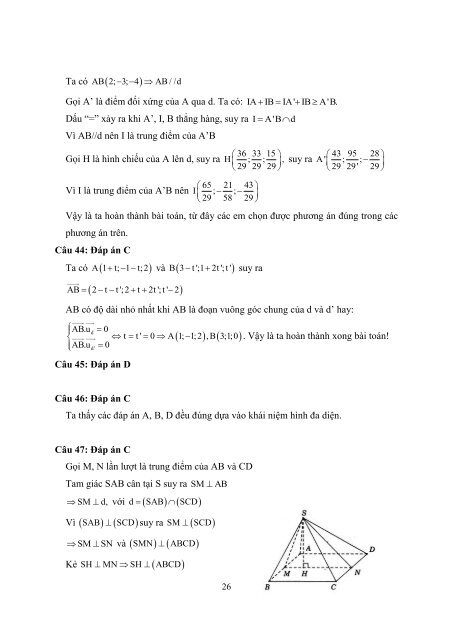 BỘ ĐỀ THI THỬ THPTQG NĂM 2018 - MÔN TOÁN - TRẦN MINH TIẾN (ĐỀ 1-8) - CÓ LỜI GIẢI CHI TIẾT