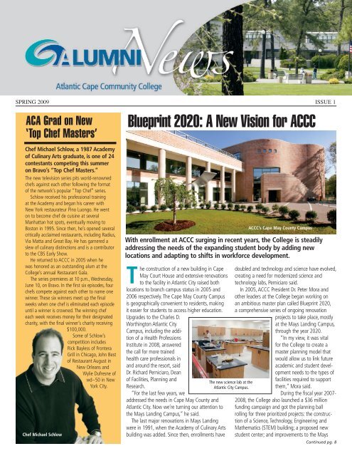 Blueprint 2020 - Atlantic Cape Community College