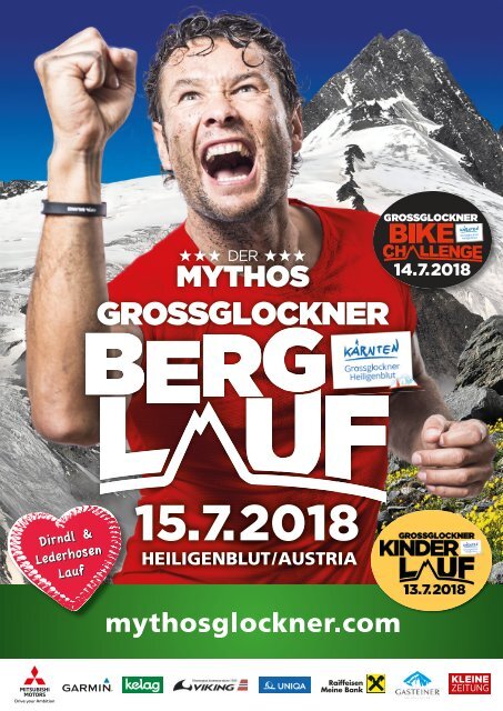 Mythos Großglockner Eventbroschüre