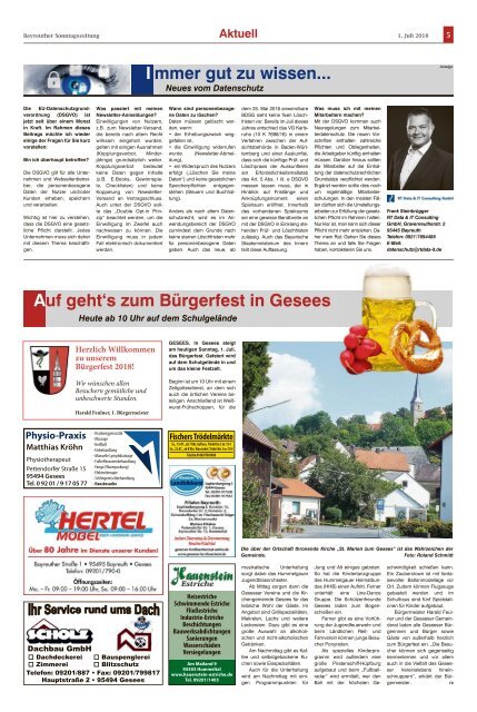 2018-07-01 Bayreuther Sonntagszeitung