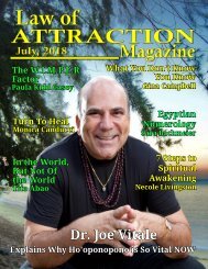 Law of Attraction Magazine - July 2018 
