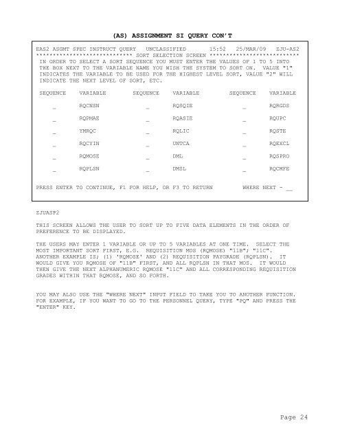 enlisted distribution and assignment system (edas) - Soldier Support ...