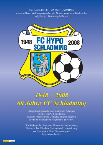 FC Festschrift 60 Jahre:Inserate + Fotos_Herbst 05 - FC Schladming