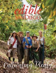 Edible San Diego Issue 48 July-Aug 2018 