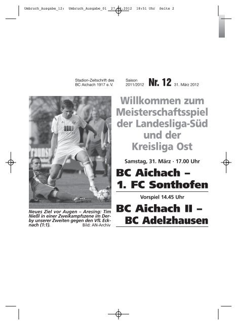 bca-aktuell - BC Aichach 1917 eV