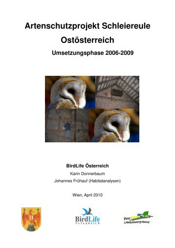 Artenschutzprojekt Schleiereule Ostösterreich Endbericht - BirdLife ...