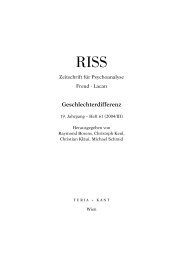 RISS Nr. 61 - Turia + Kant