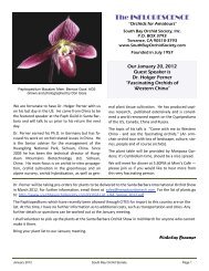 January 2012 - South Bay Orchid Society