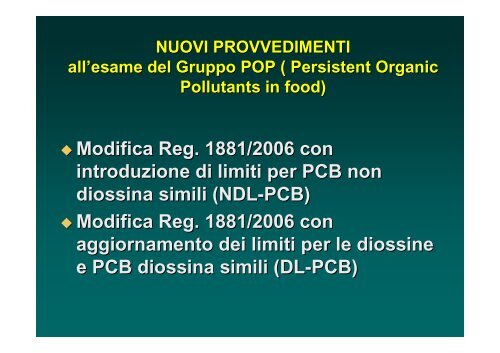 Regolamento (CE) - Istituto Zooprofilattico Sperimentale dell ...