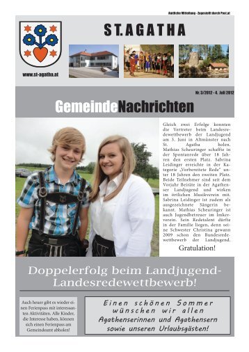 Zeitung - 3-2012.indd - St. Agatha