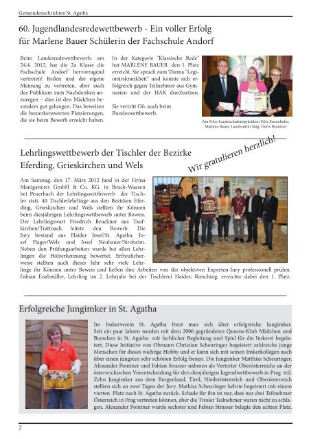 Zeitung - 3-2012.indd - St. Agatha