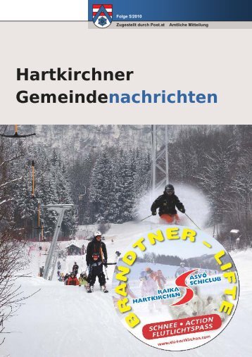 Hartkirchner Gemeindenachrichten - Hartkirchen