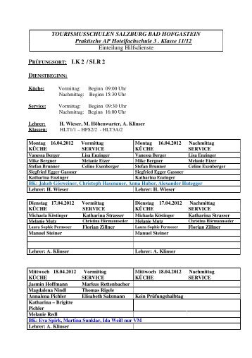 Commis HFS3 11-12x - Tourismusschulen Salzburg