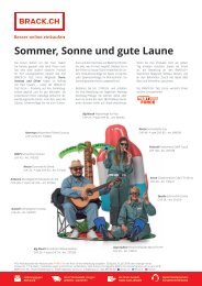 Sommer, Sonne und gute Laune