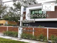 Aluminum Fabrication Doors - Custom Concepts Miami