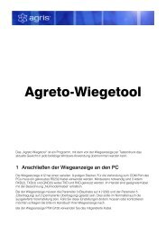 Agreto-Wiegetool