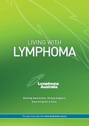 Living with Lymphoma - Peter MacCallum Cancer Centre