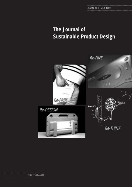 Jspd July 99 The Centre For Sustainable Design