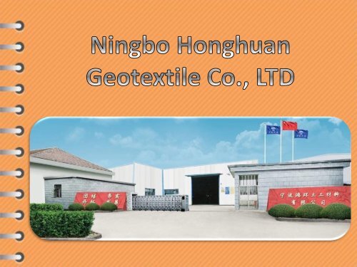 Geotextile Tubes at Ningbo Honghuan Geotextile