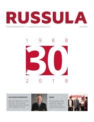 Russula Newsletter 17