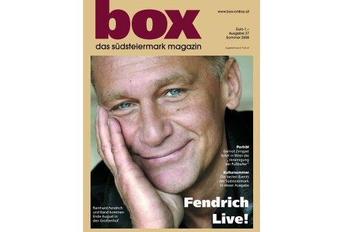 Fendrich Live! - Box