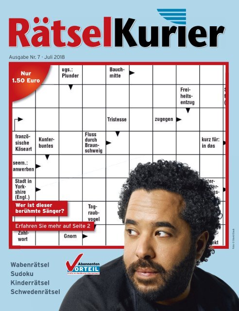 Rätselkurier Juli