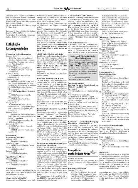 Blickpunkt Ausgabe 04-2011.pdf - Stadt Winnenden