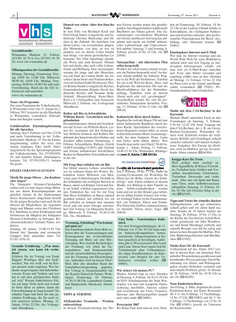 Blickpunkt Ausgabe 04-2011.pdf - Stadt Winnenden