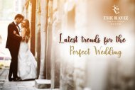 Latest Trends for the Perfect Wedding