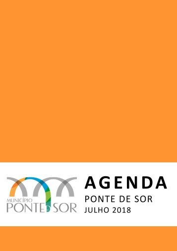 Agenda Ponte de Sor - julho 2018