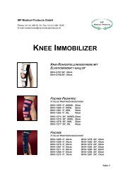 knee brace - MP Medical Products GmbH