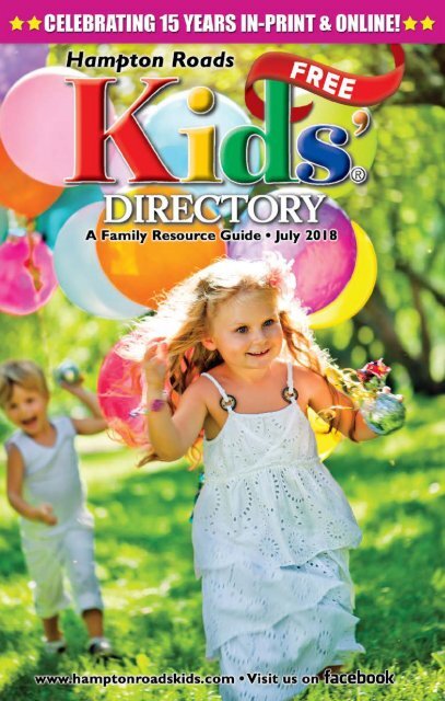 Hampton Roads Kids'  Directory: July 2018