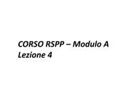 RSPP-MODULO A_Lezione 4