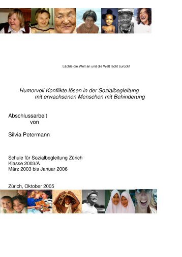 ABSCHLUSSARBEIT.Silvia Petermann - Lachclub Recklinghausen