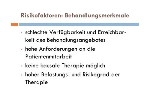 Prof. F. Petermann - Chronische Krankheiten, psychosoz. Aspekte