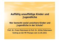 Auffällig unauffällige Kinder und Jugendliche