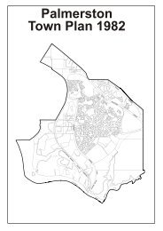 Palmerston Town Plan 1982 - Lands