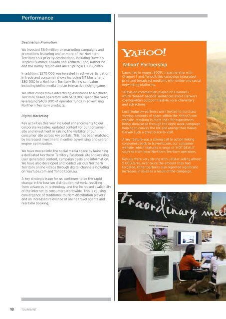 annual report 2009-10 - Tourism NT