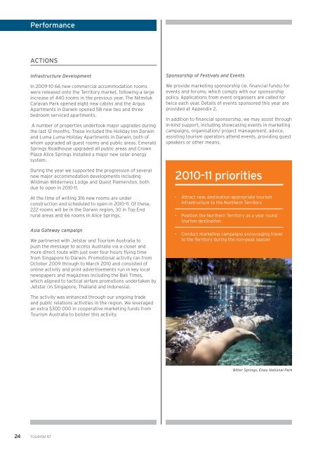 annual report 2009-10 - Tourism NT