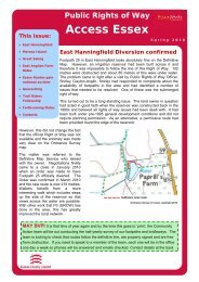 Public Rights of Way Access Essex - Essex County Council