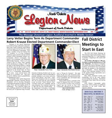 Cont. from Page 1 - The American Legion